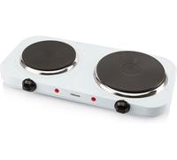 TRISTAR FORNELLO ELETTRICO PISTRA DOPPIA 2500W ACCIAIO PIASTRA TERMOSTATO 5 LIVE