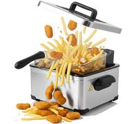 TRISTAR FR-6949 FRIGGITRICE AD OLIO 5 LITRI IN ACCIAIO INOSSIDABILE 2000 WATT