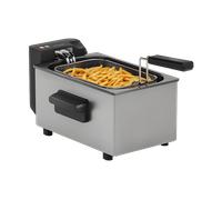 TRISTAR FR-9326, 3 l, 2000 W FRIGGITRICE, capacità 3 l, Max potenza 2000 W, da 130 °C a 190 °C, Argento, Nero