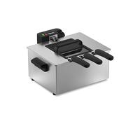 TRISTAR FR-9340 Friggitrice Olio FRIGGITRICE, capacità 1 l, Max potenza 3000 W a 190 °C, Argento