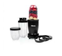 Tristar Frullatore per Smoothie, Motore da 350 W, Borraccia da 0,5 L per Asporto, 3 Bicchieri con Coperchi, Parti Lavabili in Lavastoviglie, BL-4486