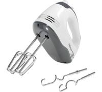 Tristar Miscelatore manuale, 5 Velocità Regolabili, 200W, Design Ergonomico, Accessori in Acciaio Inox, Parti Lavabili in Lavastoviglie, Senza BPA, Con Pulsante di Espulsione, Compatto, MX-4203