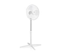 Tristar Ventilatore a piantana - 40 cm - Altezza regolabile 85 - 115 cm - Bianco (VE-5755)