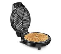 Piastra per Waffle WF-1160700W 5 Waffle Nero e Argento