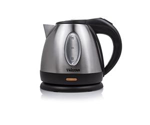 Tristar WK-1323 Bollitore Elettrico, 2000 W, 1.2 Litri, Acciaio Inossidabile, Multicolore