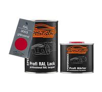 TRISTARcolor RAL 3003 Rubinrot lucido Vernice per auto 2K 1,5 litri / 1500 ml barattolo incl. indurente