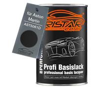 TRISTARcolor Vernice per auto Barattolo pronto all’uso per Aston Martin AST5061D Diamond Black Perl Vernice di base 1,0 litri 1000ml