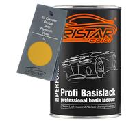 TRISTARcolor Vernice per auto Barattolo pronto all’uso per Chrysler/Dodge/Jeep/Plymouth/Viper U Sand Dune Yellow Vernice di base 1,0 litri 1000ml