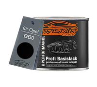 TRISTARcolor Vernice per auto Barattolo pronto all’uso per Opel GB0 Black Meet Kettle 3 Metallic Vernice di base 0,5L