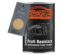 TRISTARcolor Vernice per auto Barattolo pronto all’uso per Suzuki 11J Desert Beige Vernice di base 1,0 litri 1000ml