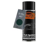 TRISTARcolor Vernice per auto Bomboletta spray per Mini A67 Brit. Racing Green 5 Metallic Bomboletta a spruzzo di vernice di base da 400ml