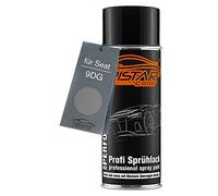 TRISTARcolor Vernice per auto Bomboletta spray per Seat 9DG Dark Aluminium Metallic Perl Bomboletta a spruzzo di vernice di base da 400ml