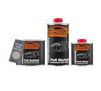 TRISTARcolor Vernice per auto Kit barattolo pronto all’uso per Aston Martin AST5148D Selene Bronze Metallic Vernice di base + vernice trasparente 2K 1,25L