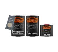 TRISTARcolor Vernice per auto Kit barattolo pronto all’uso per Fiat/Lancia 715A Caffelatte/Sweet Candy Beige vernice di base + vernice trasparente 2K 2,5L