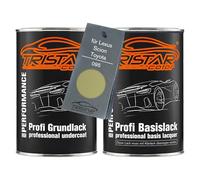 TRISTARcolor Vernice per auto Kit barattolo pronto all’uso per Lexus/Scion/Toyota 095 Cyber Gold X. Vernice di fondo + vernice di base 2,0 litri 2000ml