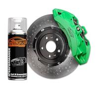 TRISTARcolor Vernice per pinze freno 2K Frog Green bomboletta spray bomboletta a spruzzo vernice spray vernice a spruzzo 400ml ad asciugatura rapida