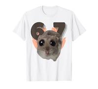Triste Hamster & 6 7 Meme con Le Mani Disegno Maglietta