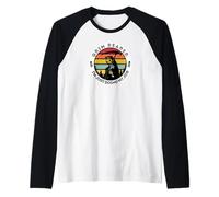 Triste Mietitore STO Solo Facendo Il Mio Lavoro Maglia con Maniche Raglan