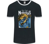 Triste Monster Club Zombie Halloween Uomo Ringer Fotl