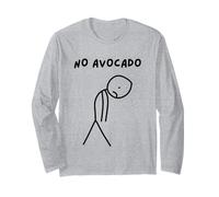 Triste Stick Man Senza Avocado. Maglia a Manica