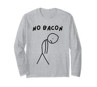 Triste Stick Man Senza Pancetta Maglia a Manica