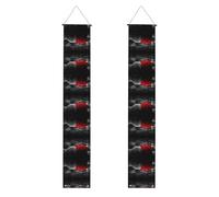 Tristezza Stormy Day Ombrelli Laurea Portico Banner Decorazioni Appese Cartello Riutilizzabile Feste universitarie Cerimonie Porta d'ingresso