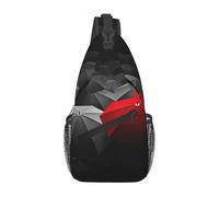 Tristezza Stormy Day Ombrelli Moda Croce petto Bag Diagonalmente Regolabile Cinghie Alta Capacità Sport Viaggi Lavoro Uso quotidiano, Nero , Taglia unica