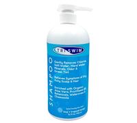 TRISWIM- Shampoo Idratante Per la Rimozione Cloro, Shampoo Professionale Capelli Idratante Anti Cloro Per Nuotatori, Shampoo Uomo e Donne Per il Nuoto, Shampoo Capelli Rimuove la Tinta Verde - 946ml