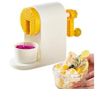 Trita Ghiaccio Manuale - Macchina Per Granita Tritaghiaccio A Mano - Strumento Domestico Senza Elettricità Per Dessert Picnic Compleanno