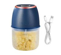 Tritaaglio elettrico, processore di verdure da cucina USB 350 ml | Piccola macchina per affettare cipolle | per alimenti vegetariani Carne Peperoncino Frutta Fagioli Verdure aglio Cipolla