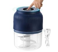 Tritaaglio - Spremiaglio Elettrico, ABS + Metallo 220g, Mini Tritatutto Multiuso Per Aglio, Verdure Ed Erbe Aromatiche | Utensile Da Cucina Resistente Alle Alte Temperature Per, Maiale, Patate,