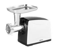 ECG MG 2510 Power - Tritacarne elettrico, con 3 fette in acciaio inox, 1200 W