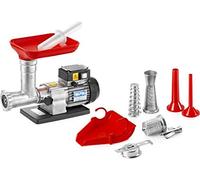 Tritacarne Elettrico 300 Watt N. 8 Hp 0,40 + Accessori TC-8 Comby - 11800Y+18050/P