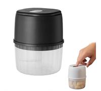 Tritacarne elettrico da 250 ml, mini robot da cucina portatile, ricaricabile tramite USB, senza fili, con lame in acciaio inossidabile, tritatutto per verdure con un solo tocco, per cipolle, zenzero