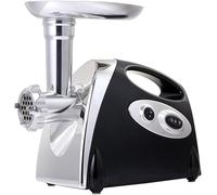 Tritacarne Elettrico da 2800 Watt in Acciaio Inox - Macchina Multifunzionale per Salsiccia con Dischi Forati per Uso Domestico