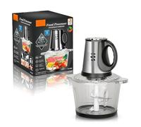 Tritacarne Elettrico Da 3 Litri, Robot Da Cucina Multifunzionale Con Doppie Lame For Uso Domestico, Motore Potente For Macinare La Carne, Preparare Ripieni E Mescolare.