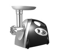 Tritacarne elettrico da 800 W per una rapida preparazione di carne e verdure, ideale per cucina e ristorante, con accessori come taglieri e riempitivi per salsicce