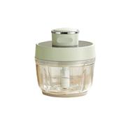 Tritacarne elettrico domestico piccolo automatico multifunzionale for la cottura dello spessore del ripieno di carne(Blue,EU)