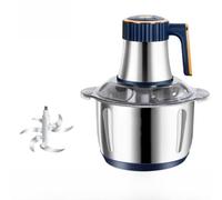 Tritacarne Elettrico per professionale 500W per Impastatrice Planetaria con 3 Dischi Acciaio e Funzione Reverse(Blue eu)
