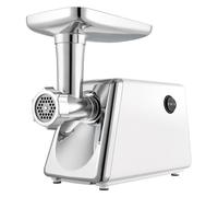 Tritacarne Elettrico Professionale per Macinare la carne, fare salsicce, Acciaio Inox, Tritacarne per Carne, Attacco per Salsiccia e Kubbe - MESOMIX