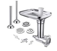 Tritacarne in acciaio inossidabile per mixer da banco con tubo di riempimento per salsiccia/accessori per robot da cucina