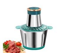 Tritacarne in acciaio inossidabile, robot da cucina | Tritacarne automatico di grande capacità | Attrezzature per macinare verdure da cucina robuste per aglio, e