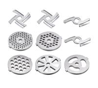 Tritacarne Lama 47mm 49mm e Piastra 3mm 5mm 7mm per Smerigliatrici 1 Set