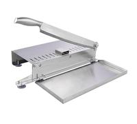 Tritacarne manuale e taglia ossa, in acciaio inox, per pesce, pollo, manzo, carne congelata e verdure, per cucine domestiche e commerciali