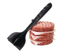 Tritacarne manuale per hamburger, 6 curve, ergonomico, resistente al calore, per cucinare chef, preparazione cibo, casa, appartamento, ristorante i taglio, cucina