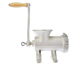 Tritacarne manuale Reber N.22 in ghisa stampata coltello e piastra fori 4,5 mm