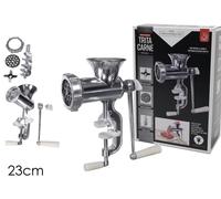 Tritacarne Manuale Trita Verdura con Disco a Manovella 23 cm Pratico e Compatto [EEK: Non conforme]