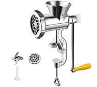 Tritacarne Manuale, Tritacarne A Manovella E Insaccatrice For Salsicce, Utensile Da Cucina In Lega Di Alluminio For La Lavorazione Di Manzo, Aglio, Peperoncino E Verdure(Small)