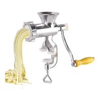 Tritacarne manuale - Tritacarne a manovella, utensile da cucina, in acciaio inox, resistente, con forte base di aspirazione e lame per salsicce fatte in casa, hamburger e preparazione del cibo