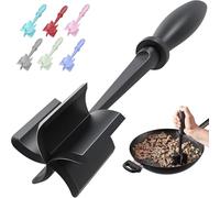 Tritacarne per hamburger, schiacciapatate e macinacaffè di alta qualità resistente al calore per carne macinata, tacchino tritato e altro ancora, tritacarne in nylon e forchetta